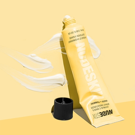 Nudestix Nudeskin Citrus-C Mask & Daily Moisturizer hidratáló arckrém Nappali és éjjeli ápolás