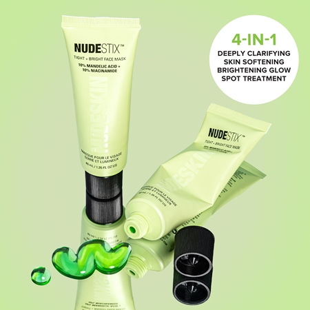 Nudestix Nudeskin Tight & Bright Face Mask mascarilla facial iluminadora para reafirmar la piel