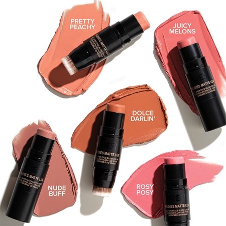 Nudestix Nudies Matte Lux multifunkcionális smink a szemre, az ajkakra és az arcra