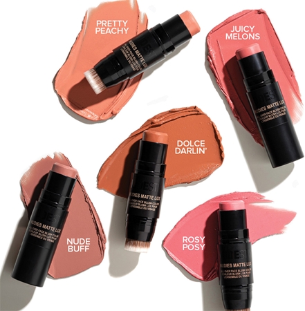 Nudestix Nudies Matte Lux daugiafunkcinė makiažo priemonė akims, lūpoms ir veidui