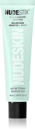 Nudestix Nudeskin Cica Cleansing Jelly Milk čisticí a odličovací gel pro zklidnění pleti