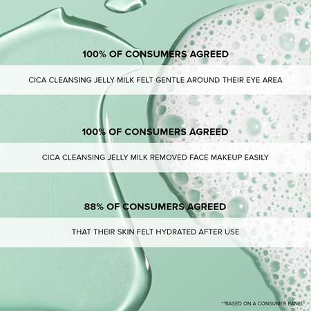 Nudestix Nudeskin Cica Cleansing Jelly Milk čisticí a odličovací gel pro zklidnění pleti
