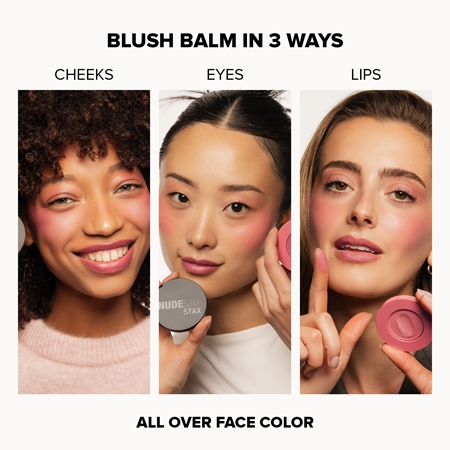 Nudestix Stax All Over Color Blush Balm multifunktsionaalne meik silmade, huulte ja näole
