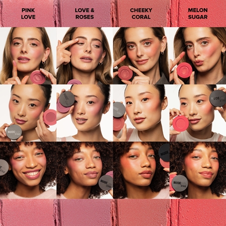 Nudestix Stax All Over Color Blush Balm multifunkční líčidlo pro oči, rty a tvář
