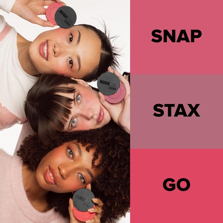 Nudestix Stax All Over Color Blush Balm multifunkční líčidlo pro oči, rty a tvář
