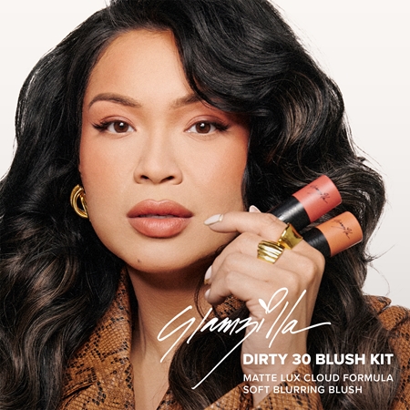 Nudestix Glamzilla Dirty 30 Blush Kit multifunkční líčidlo pro oči, rty a tvář