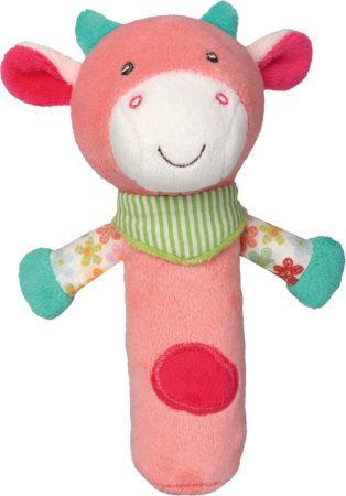 NUK Squeaky Toy Cow м’яка іграшка-пищалка