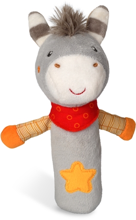 NUK Happy Farm мека писукаща играчка