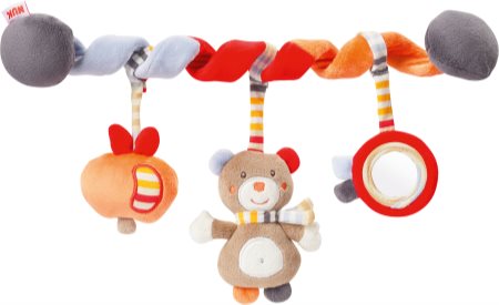 NUK Activity Spiral Bear контрастна підвісна іграшка
