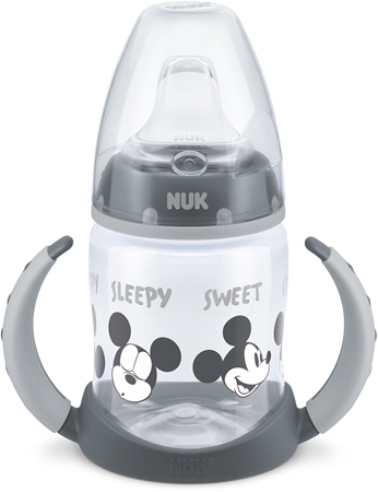 NUK First Choice Mickey Mouse mokomasis puodelis su rankenomis