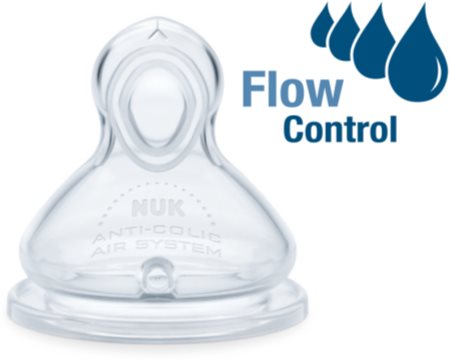 NUK First Choice + Flow Control smoczek do butelki