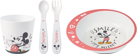 NUK Tableware Set Mickey dinnerware set for children
