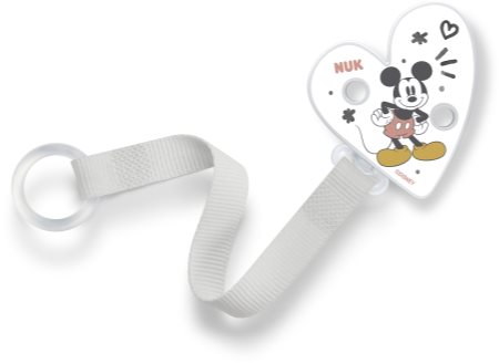 NUK Mickey Mouse attache-tétine avec ruban