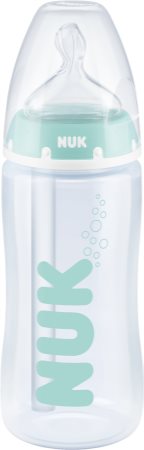 NUK First Choice + Anti-colic Babyflasche mit Temperaturkontrolle
