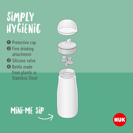 NUK Mini-Me Sip Kinderflasche