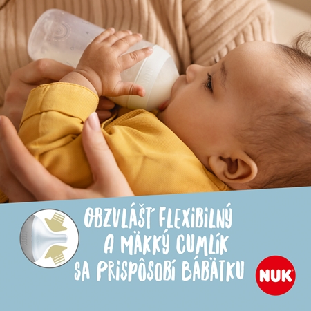 NUK Perfect Match fľaša s kontrolou teploty