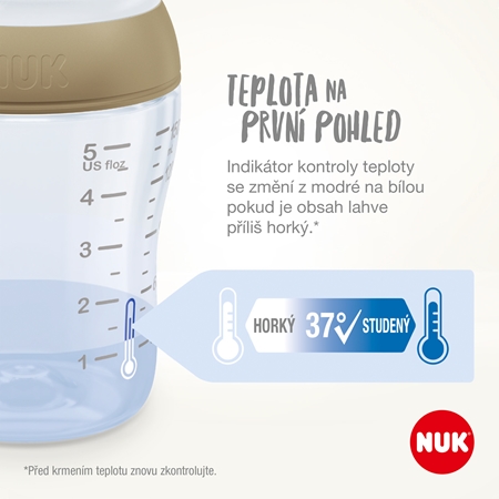 NUK Perfect Match láhev s kontrolou teploty
