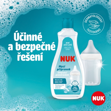 NUK Baby Bottle Cleanser mycí prostředek na dětské potřeby