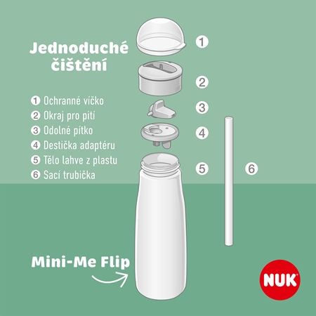 NUK Mini-Me Flip Frozen sportovní láhev