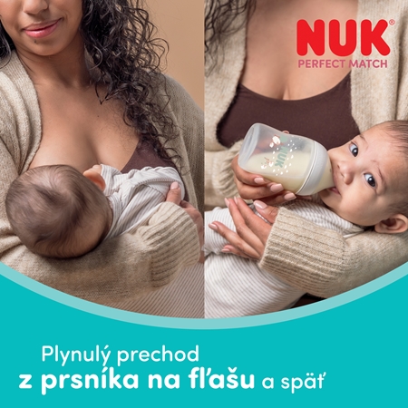 NUK Perfect Match Flow Control cumlík na fľašu