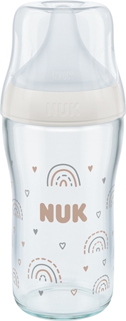 NUK Perfect Match Glass Bottle glass baby bottle with temperature control