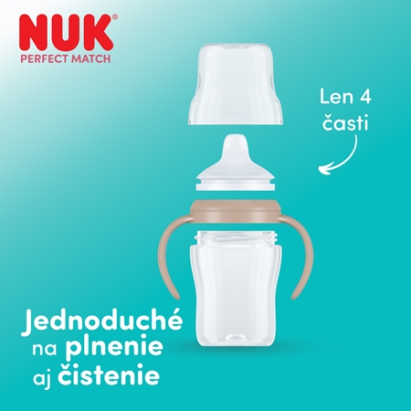 NUK Perfect Match Koala fľaštička na učenie