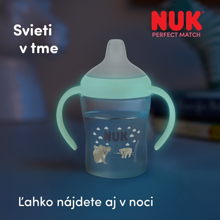 NUK Perfect Match Koala fľaštička na učenie