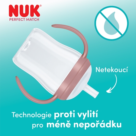 NUK Perfect Match Spare Straw silikonové brčko