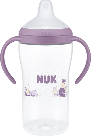 NUK Perfect Match Hippo learner bottle with temperature control