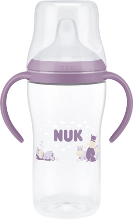 NUK Perfect Match Hippo learner bottle with temperature control