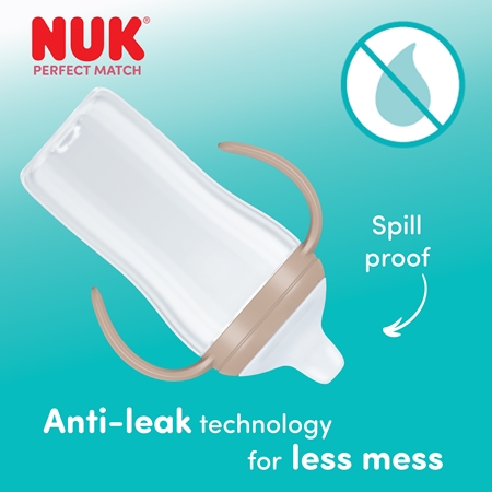 NUK Perfect Match Sheep learner bottle with temperature control