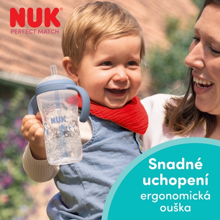 NUK Perfect Match Penguin láhev s brčkem