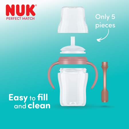 NUK Perfect Match Bear boca sa slamkom