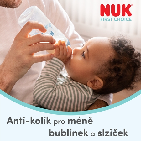 NUK First Choice Whale láhev s kontrolou teploty