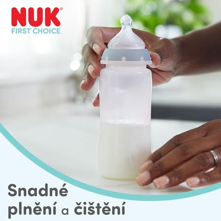 NUK First Choice Whale láhev s kontrolou teploty