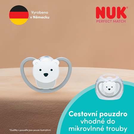 NUK Perfect Match Air 18+m dudlík