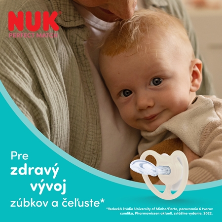 NUK Perfect Match Air 6-18 m cumlík