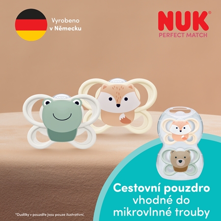 NUK Perfect Match Air 0-2 m dudlík