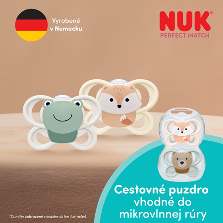 NUK Perfect Match Air 0-2 m cumlík