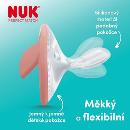 NUK Perfect Match 0-6m dudlík