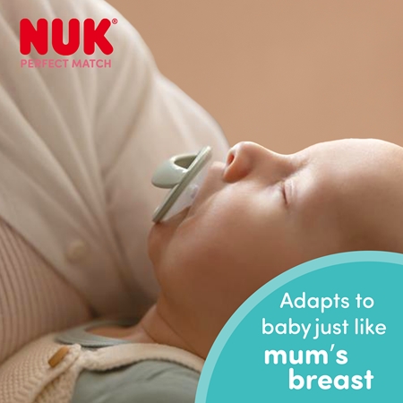 NUK Perfect Match 0-6m chupeta