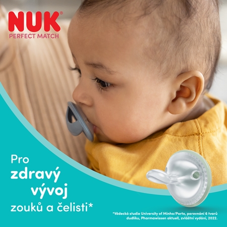 NUK Perfect Match 0-6m dudlík