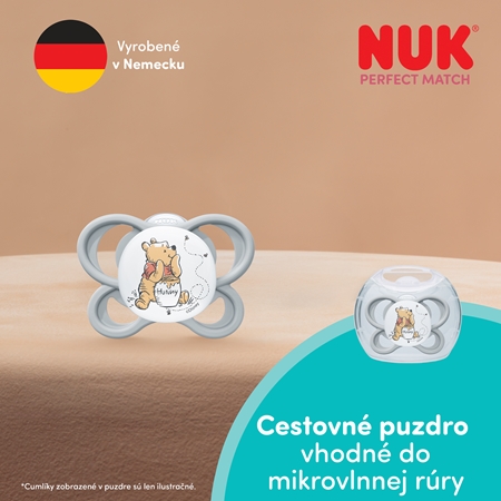 NUK Perfect Match AIR Disney cumlík