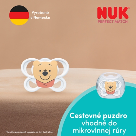 NUK Perfect Match AIR Disney cumlík