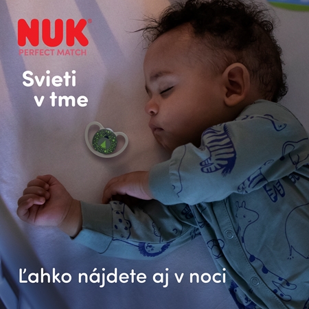 NUK Perfect Match Air Night 0-6 m cumlík