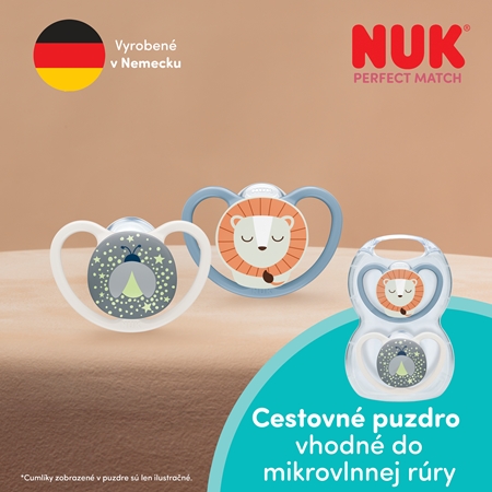 NUK Perfect Match Air Night 0-6 m cumlík