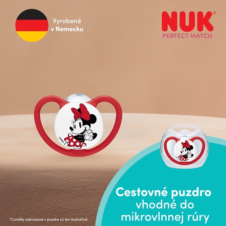 NUK Perfect Match AIR Disney cumlík