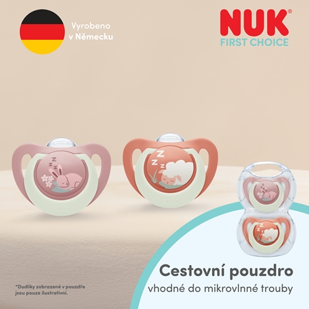 NUK First Choice Night 0-6m dudlík