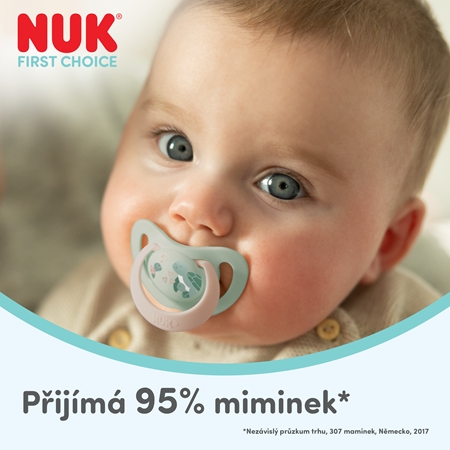 NUK First Choice Night 6-18 m dudlík