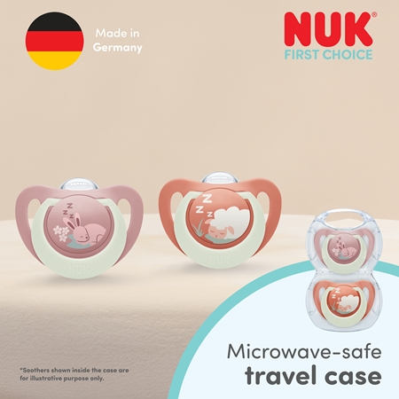 NUK First Choice Night 6-18 m knupis